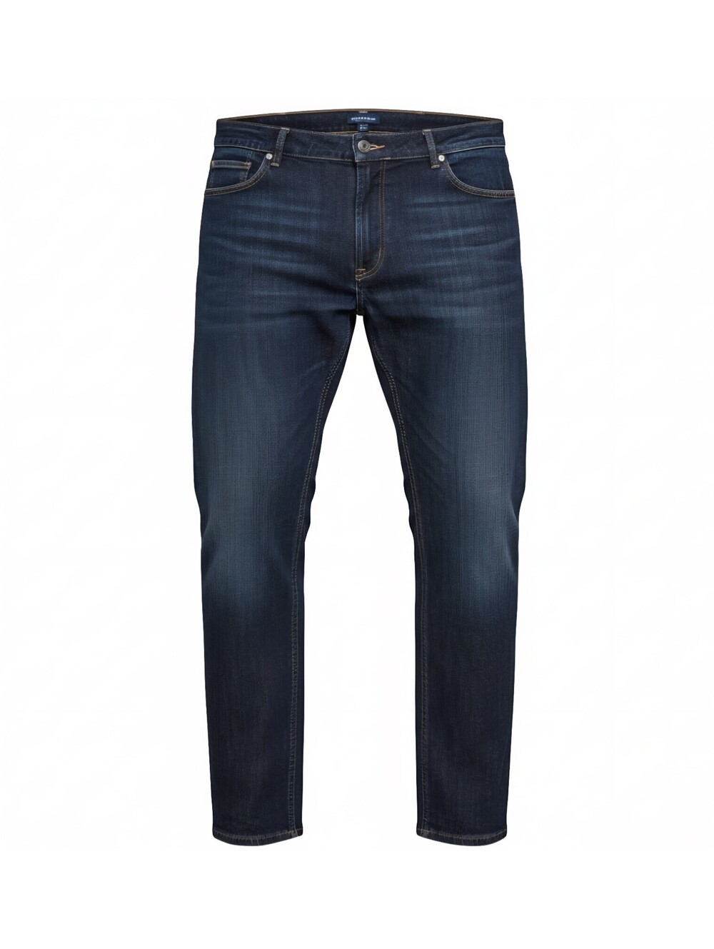 Peter Millar Crown Crafted Men's 42/32 Blue Denim Straight Leg 5 Pocket Jeans